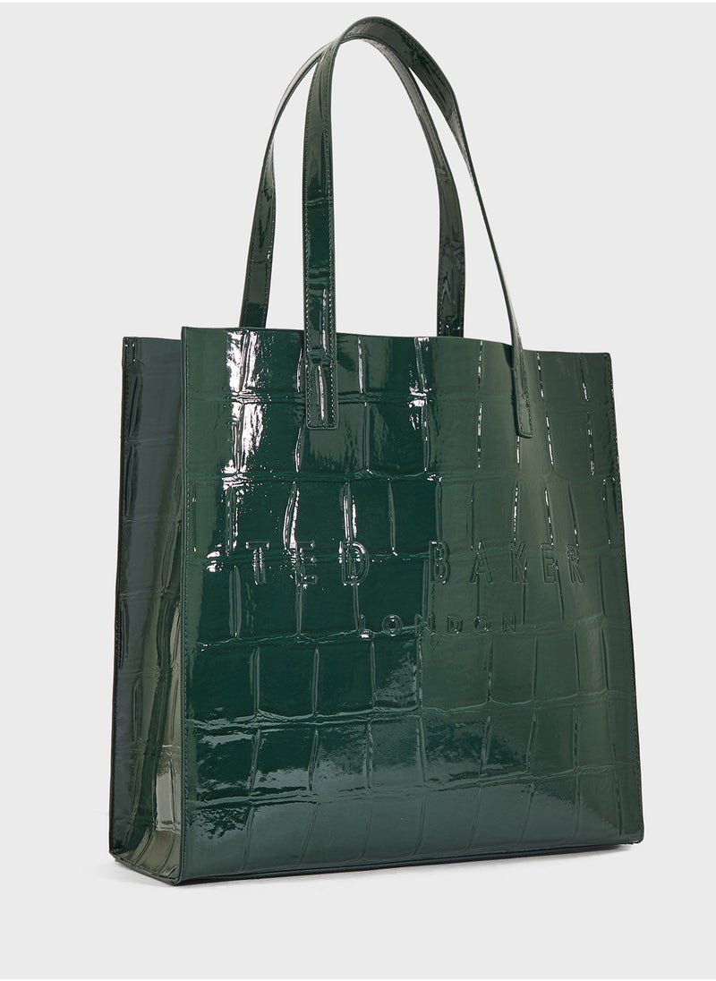 Croccon Croc Effect Large Icon Bag