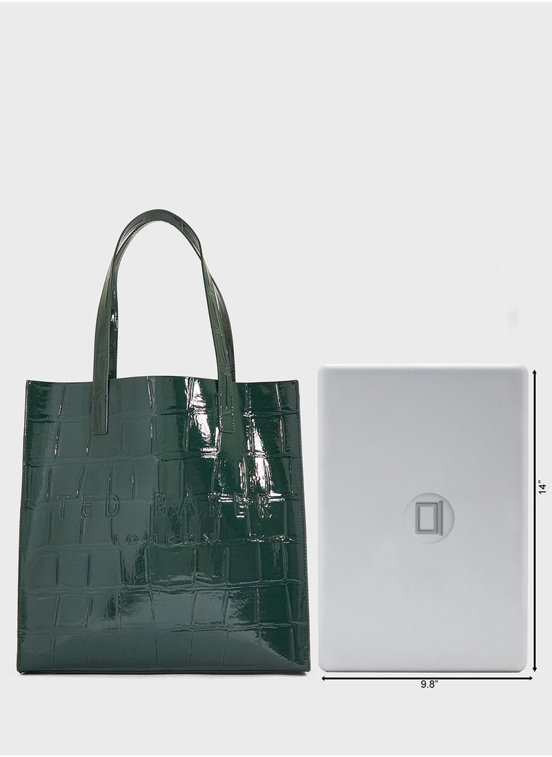 Croccon Croc Effect Large Icon Bag