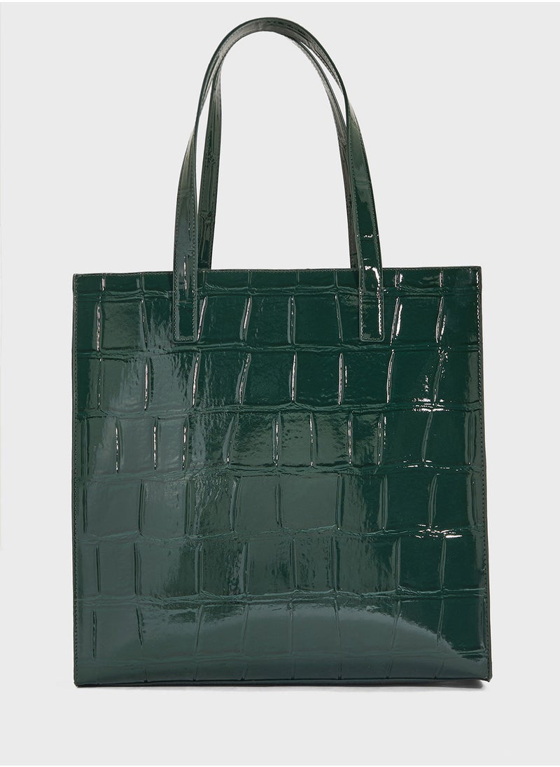 Croccon Croc Effect Large Icon Bag