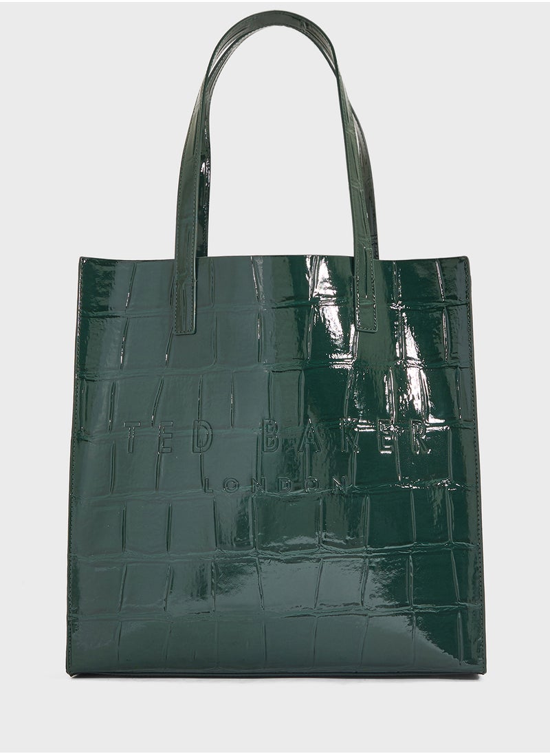 Croccon Croc Effect Large Icon Bag