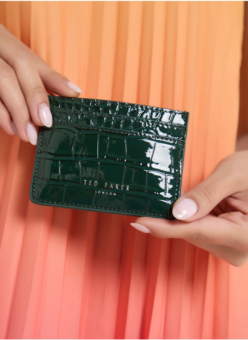 Coly Imitation Croc Card Holder