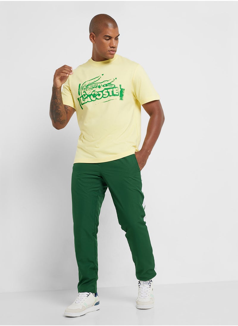 Logo Graphic Crew Neck Short Sleeve T-Shirt