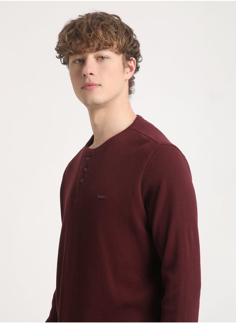 Men’s Long Sleeve Cotton T-Shirt – Soft, Breathable & Comfortable, Perfect for Casual & Everyday Wear, Ideal for All Seasons with a Classic Fit & Lightweight Fabric