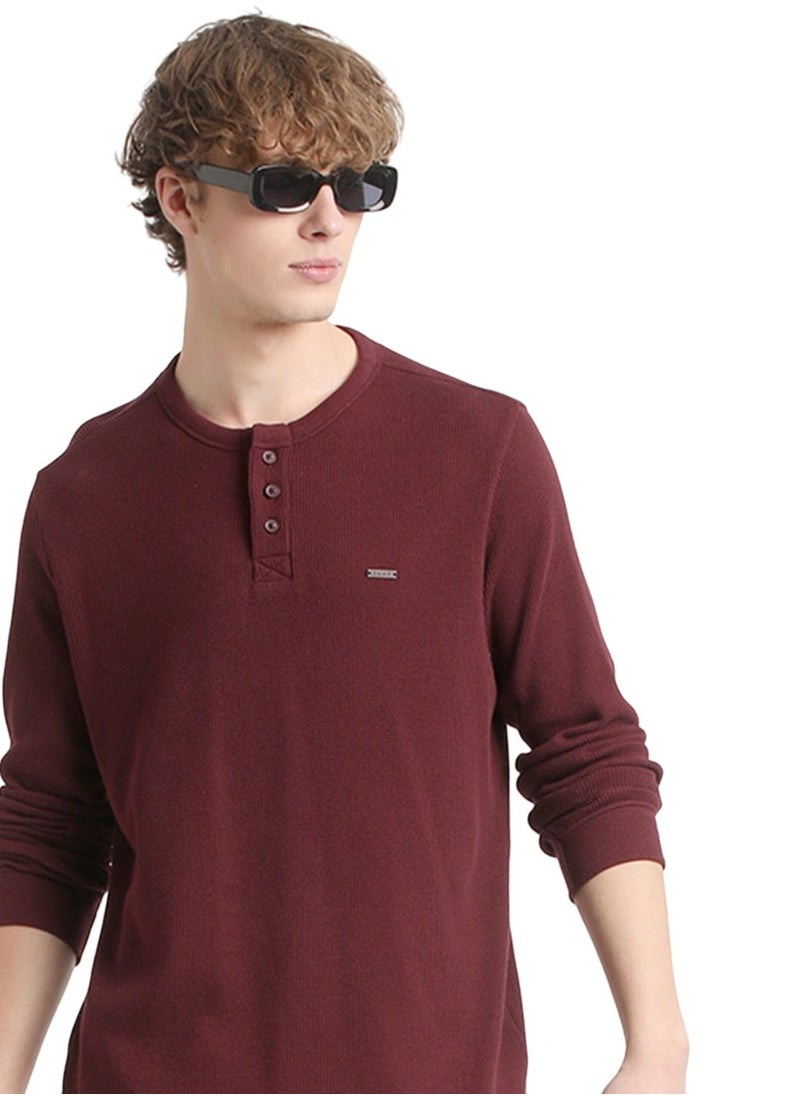 Men’s Long Sleeve Cotton T-Shirt – Soft, Breathable & Comfortable, Perfect for Casual & Everyday Wear, Ideal for All Seasons with a Classic Fit & Lightweight Fabric