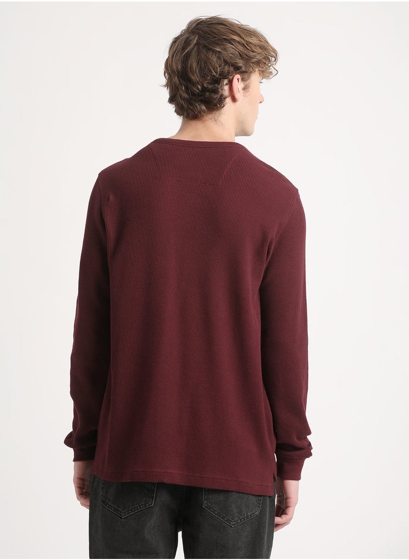 Men’s Long Sleeve Cotton T-Shirt – Soft, Breathable & Comfortable, Perfect for Casual & Everyday Wear, Ideal for All Seasons with a Classic Fit & Lightweight Fabric