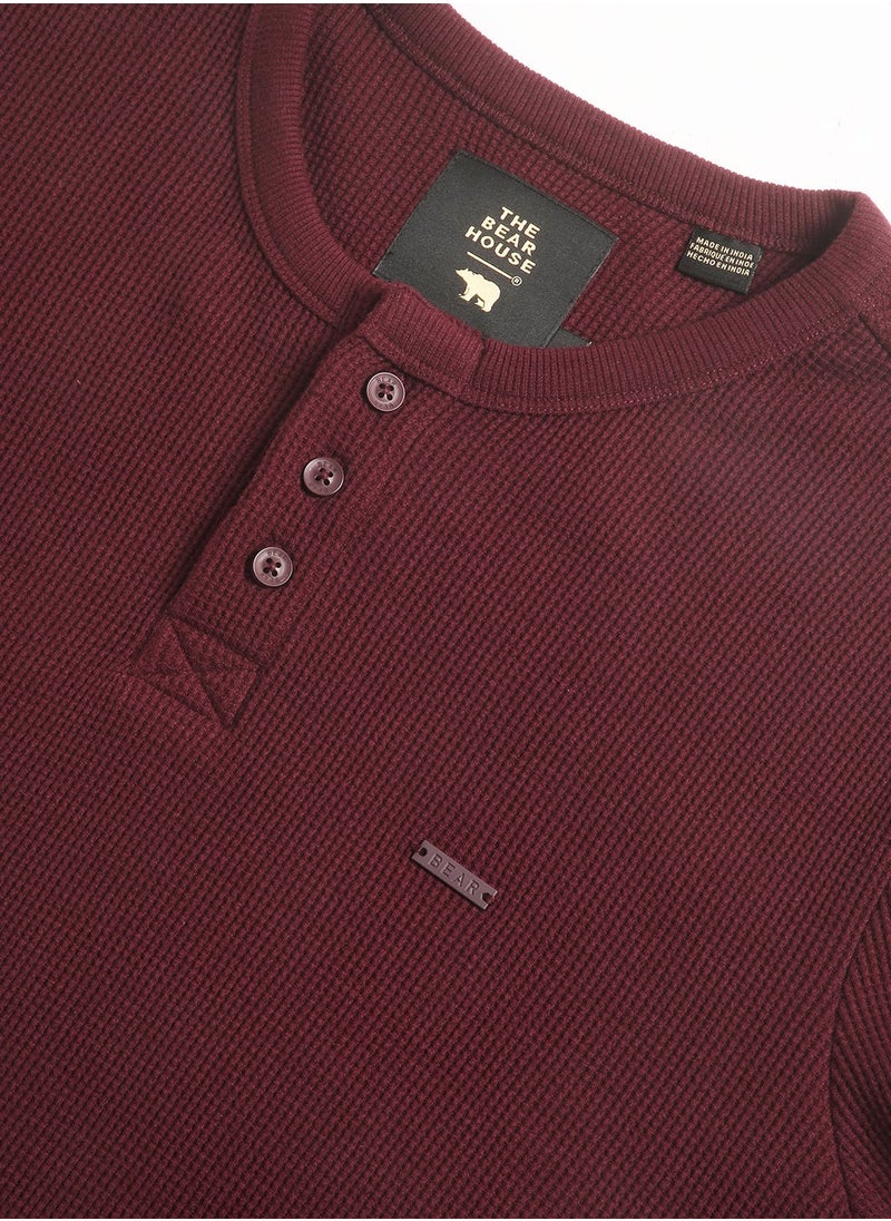 Men’s Long Sleeve Cotton T-Shirt – Soft, Breathable & Comfortable, Perfect for Casual & Everyday Wear, Ideal for All Seasons with a Classic Fit & Lightweight Fabric