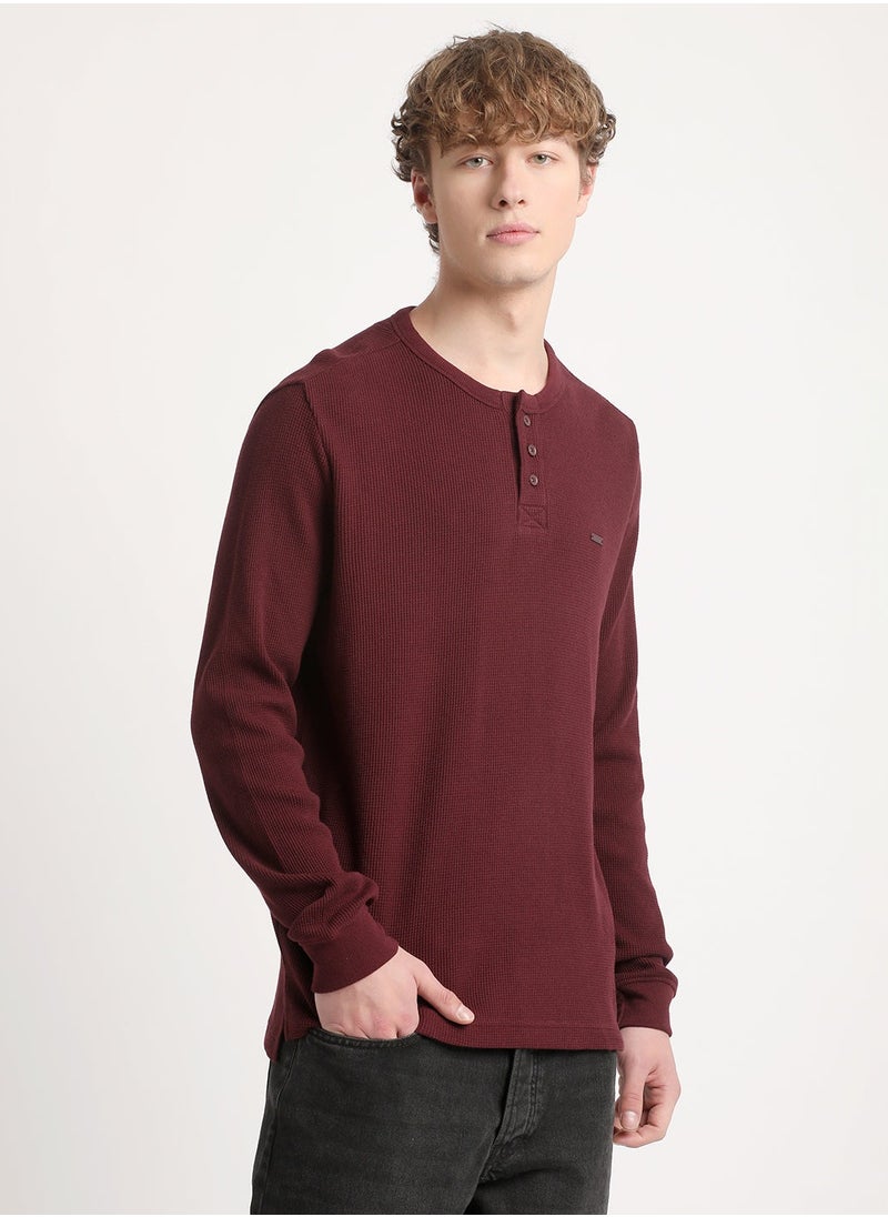 Men’s Long Sleeve Cotton T-Shirt – Soft, Breathable & Comfortable, Perfect for Casual & Everyday Wear, Ideal for All Seasons with a Classic Fit & Lightweight Fabric
