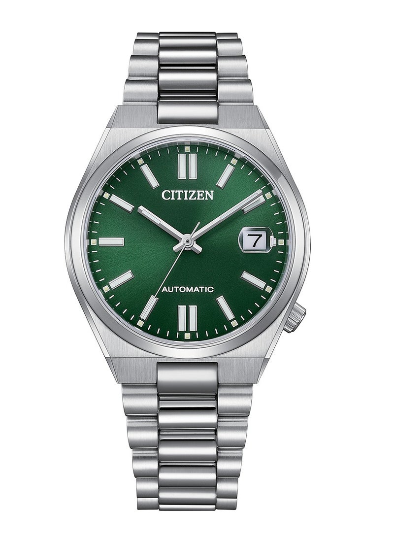 Citizen Tsuyosa 37mm NJ0200-50X Stainless Steel Automatic Watch Forest Green Sunray Dial and Sapphire Crystal​  2025-Release Watch