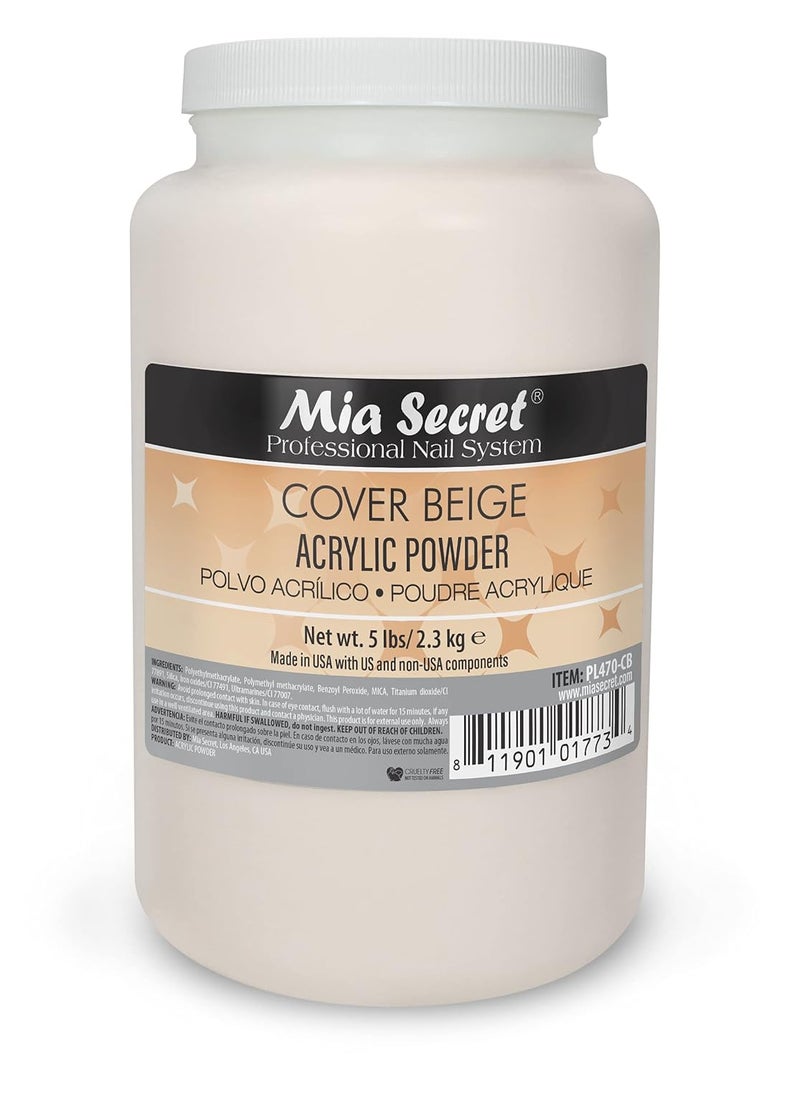 Mia Secret Acrylic Powder - 5 LBS (Cover Beige)