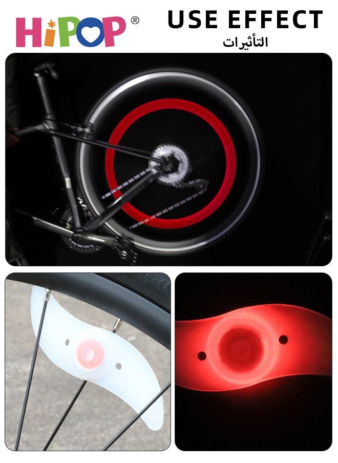 Bike Light Set, Solar and USB Charging Bike Light with High-Decibel Horn for Night Riding, T6 LED Super Bright Bicycle Light with 3 Modes, Waterproof, Headlight, Tail and Wheel Light, Easy to Install