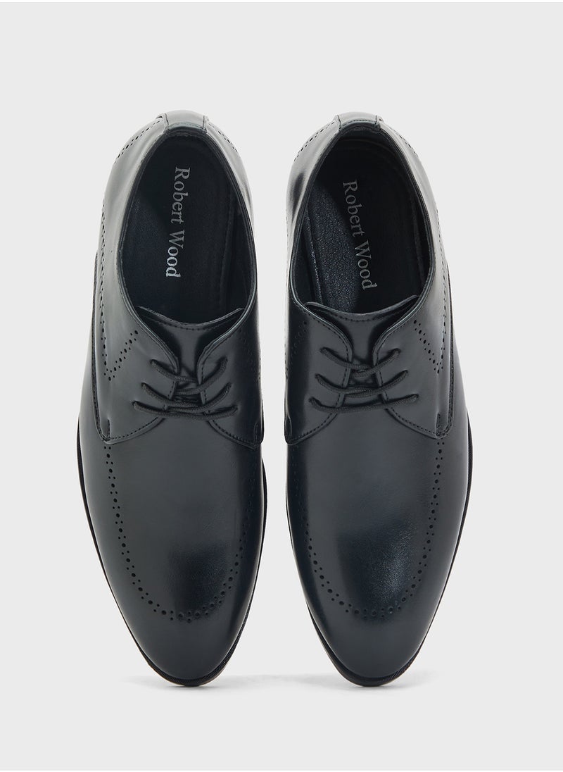 Brogue Detail Formal Lace Ups