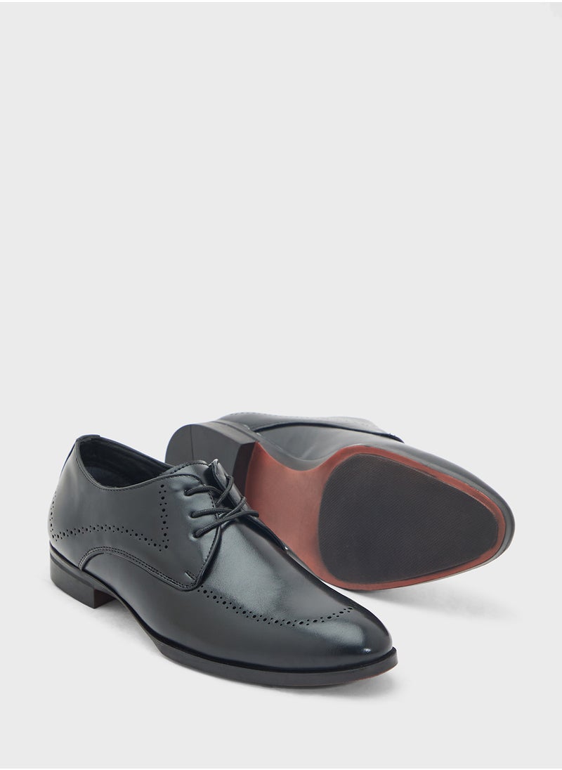 Brogue Detail Formal Lace Ups