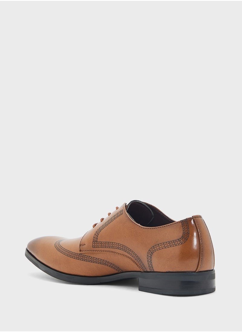 Wing Cap Design Formal Lace Ups