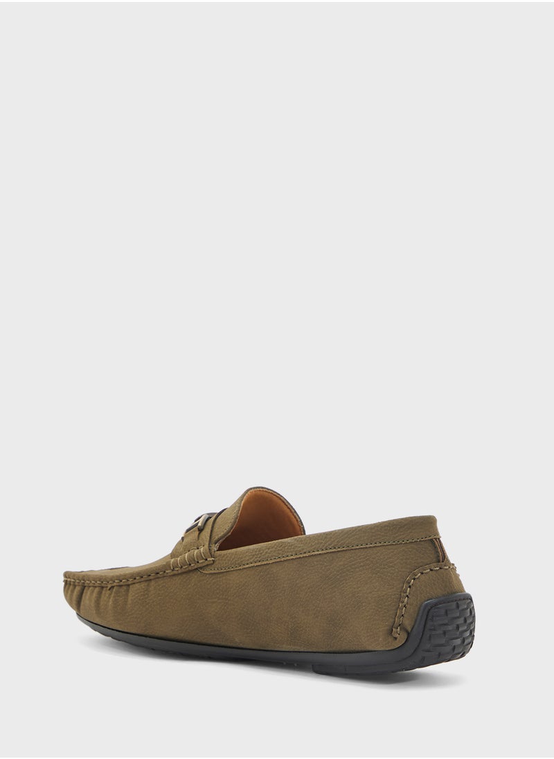 Casual Nubuck Loafers