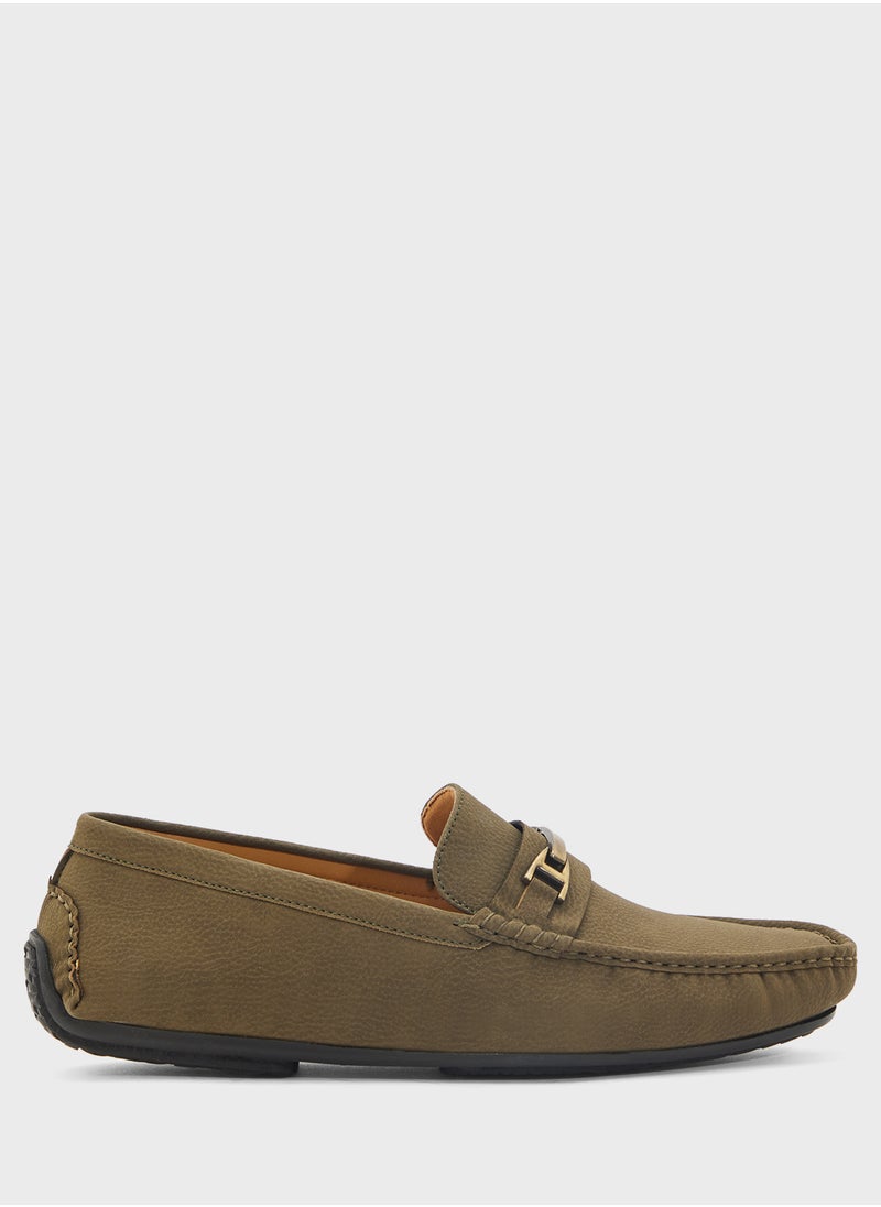 Casual Nubuck Loafers