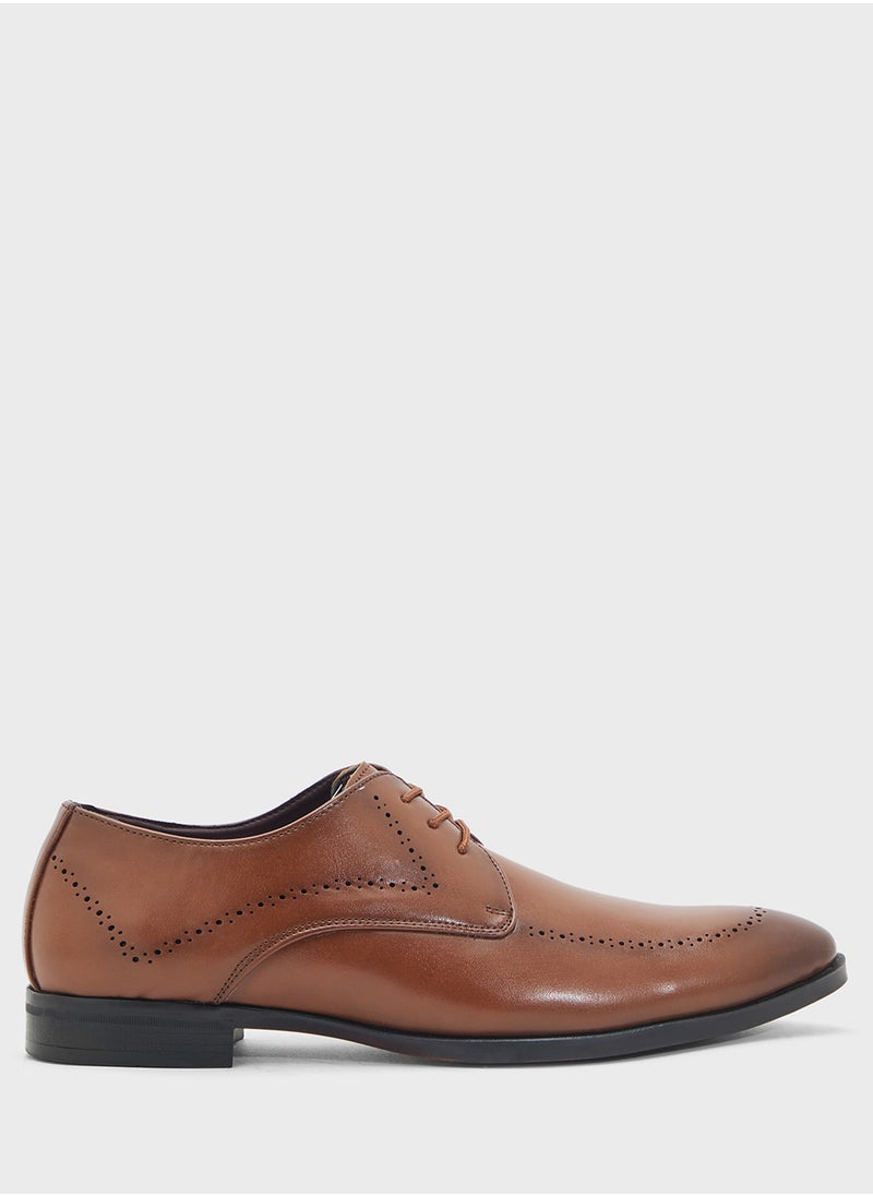 Brogue Detail Formal Lace Ups