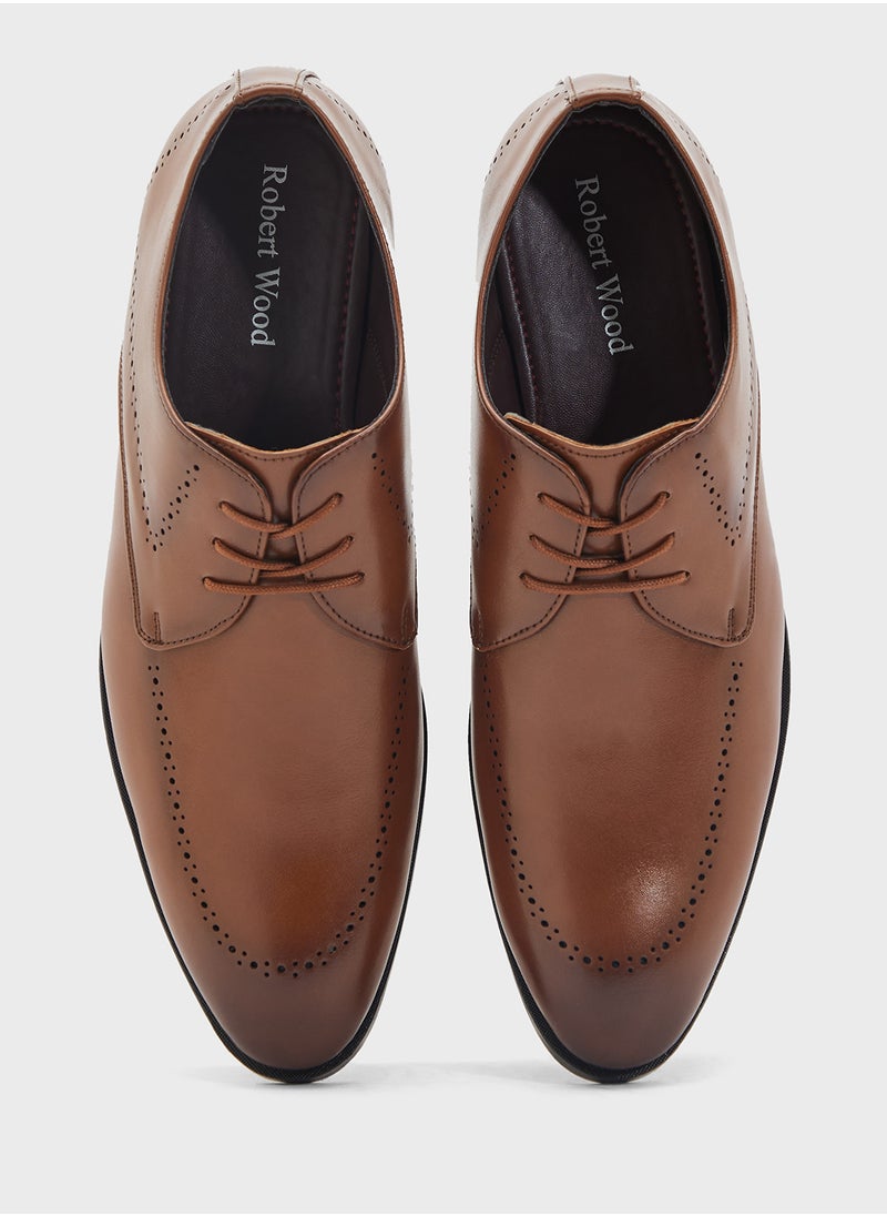 Brogue Detail Formal Lace Ups