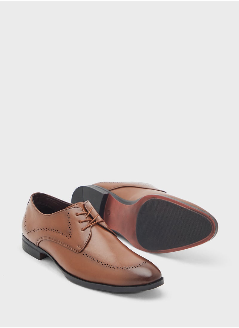 Brogue Detail Formal Lace Ups
