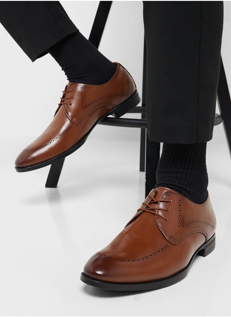 Brogue Detail Formal Lace Ups