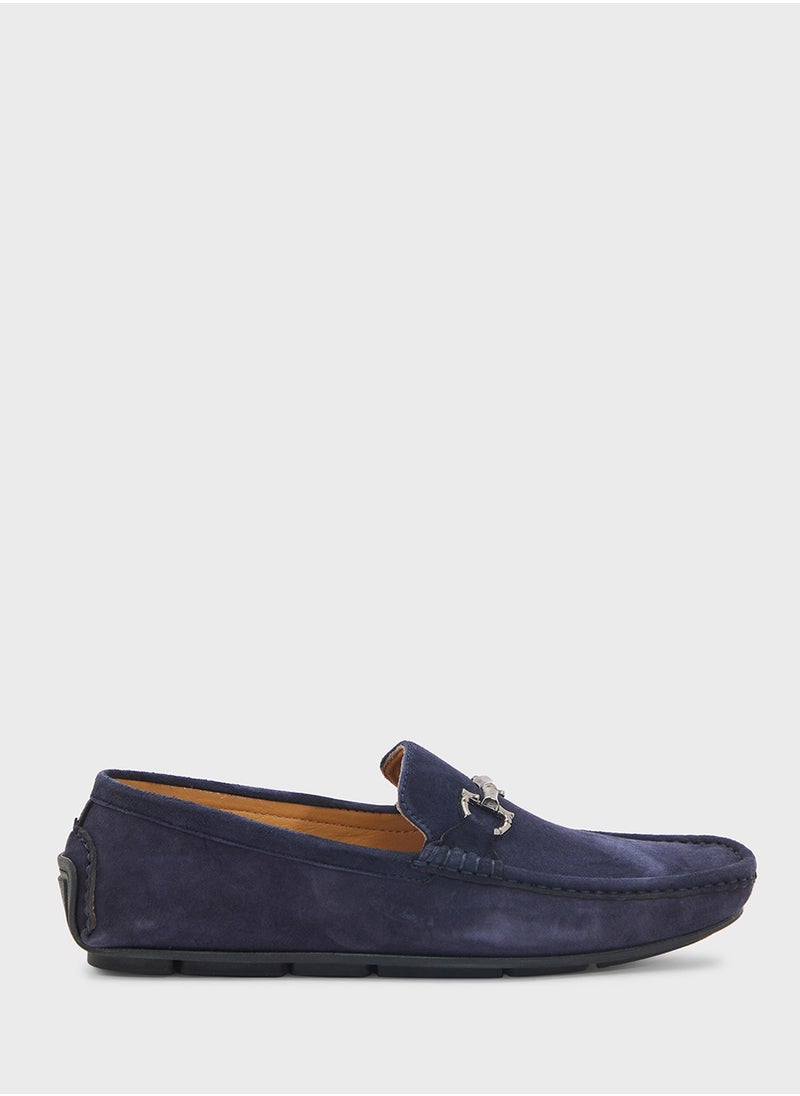 Genuine Suede Leather Loafers