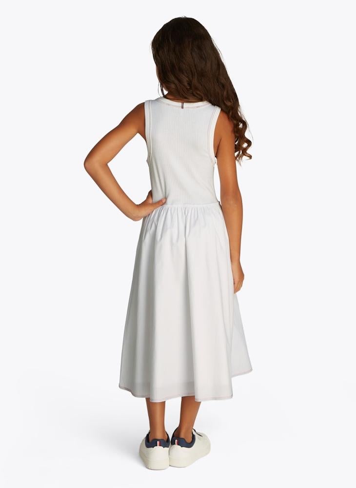 Kids Combi Midi Dress