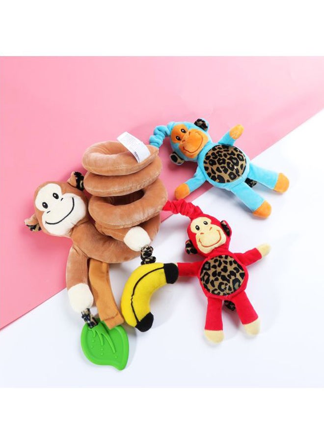 Monkey Baby Activity Spiral Bed And Stroller Toy 20x10x20cm