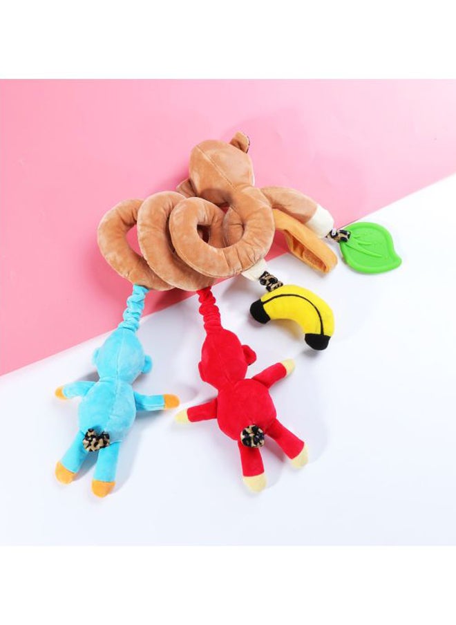Monkey Baby Activity Spiral Bed And Stroller Toy 20x10x20cm