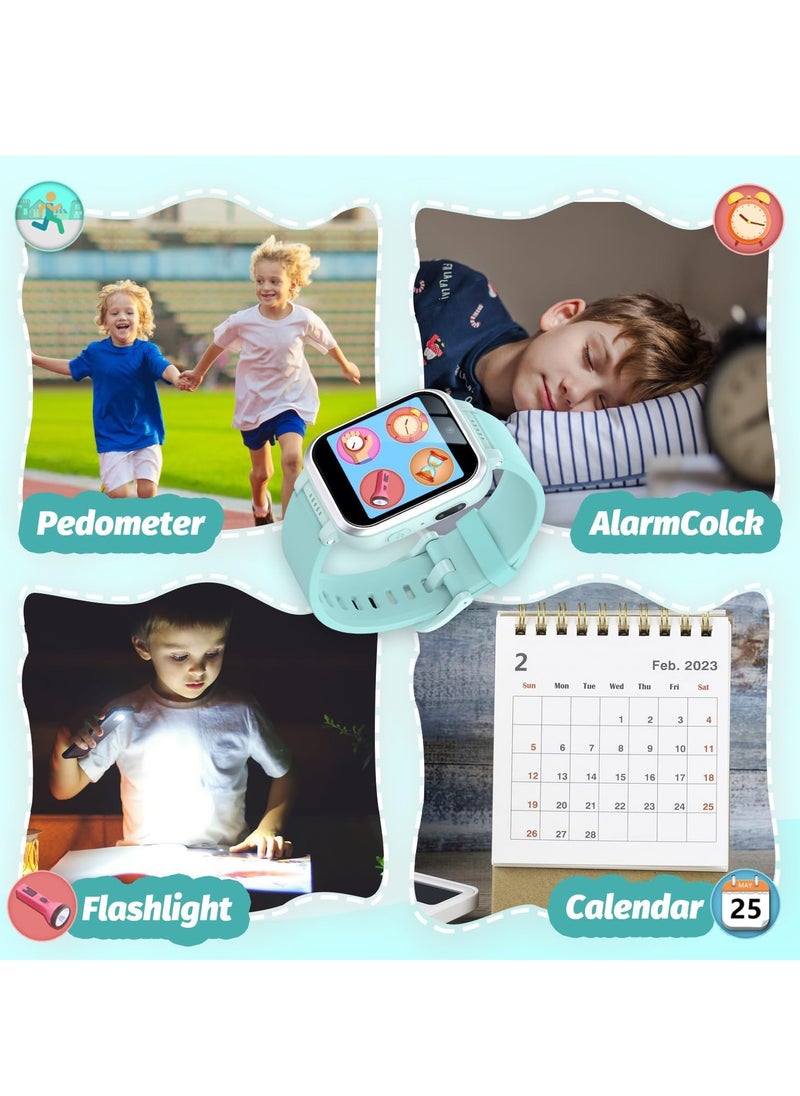 Kids Smart Watch Girls, Gifts For 3-10 Year Old Girls Dual Camera Touchscreen Smart Watch For Kids With Music Player, Educational Toys Toddles Birthday Gift For Girls Ages 6 7 8