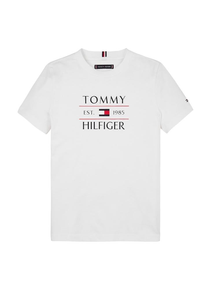 Kids Logo Flag Short Sleeve T-Shirt