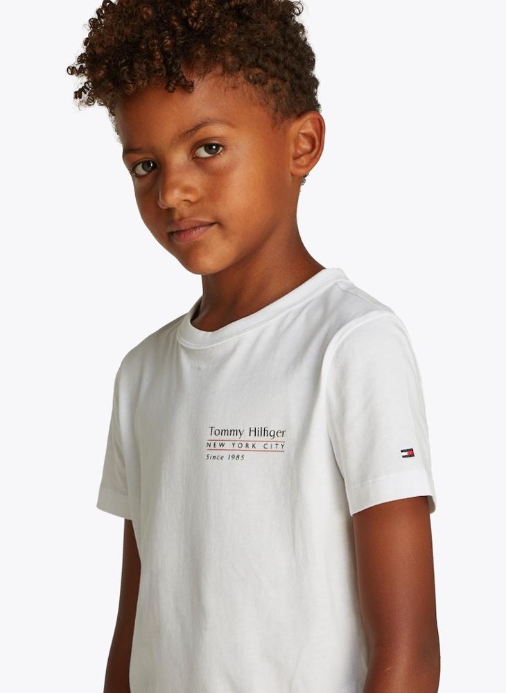 Kids Fun Flag Crew Neck T-Shirt
