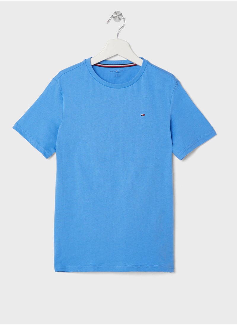 Kids 2 Pack Crew Neck T-Shirt