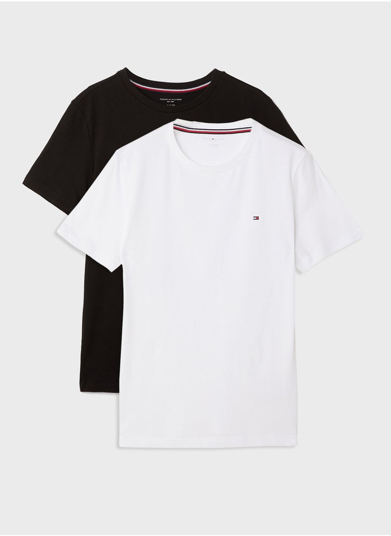 Kids 2 Pack Short Sleeve T-Shirt