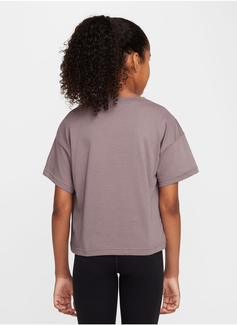 Kids Nsw Essential Boxy Lbr T-Shirt
