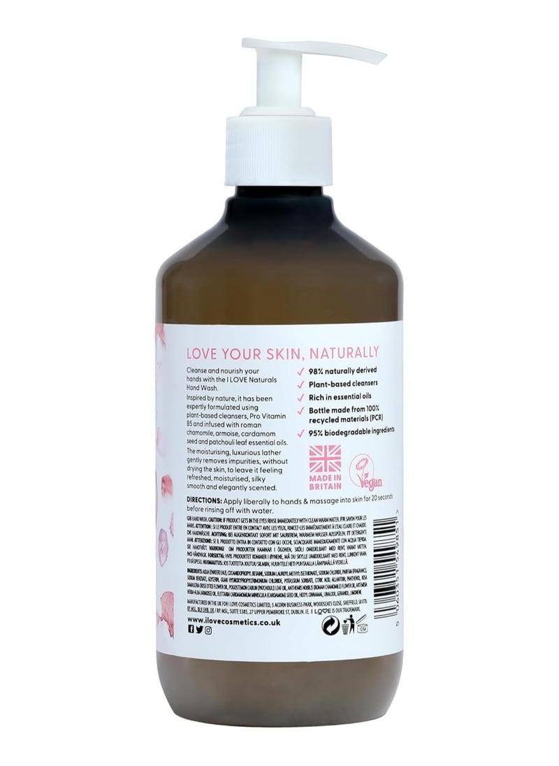 I Love Naturals Rose & Argan Hand Wash 500ml