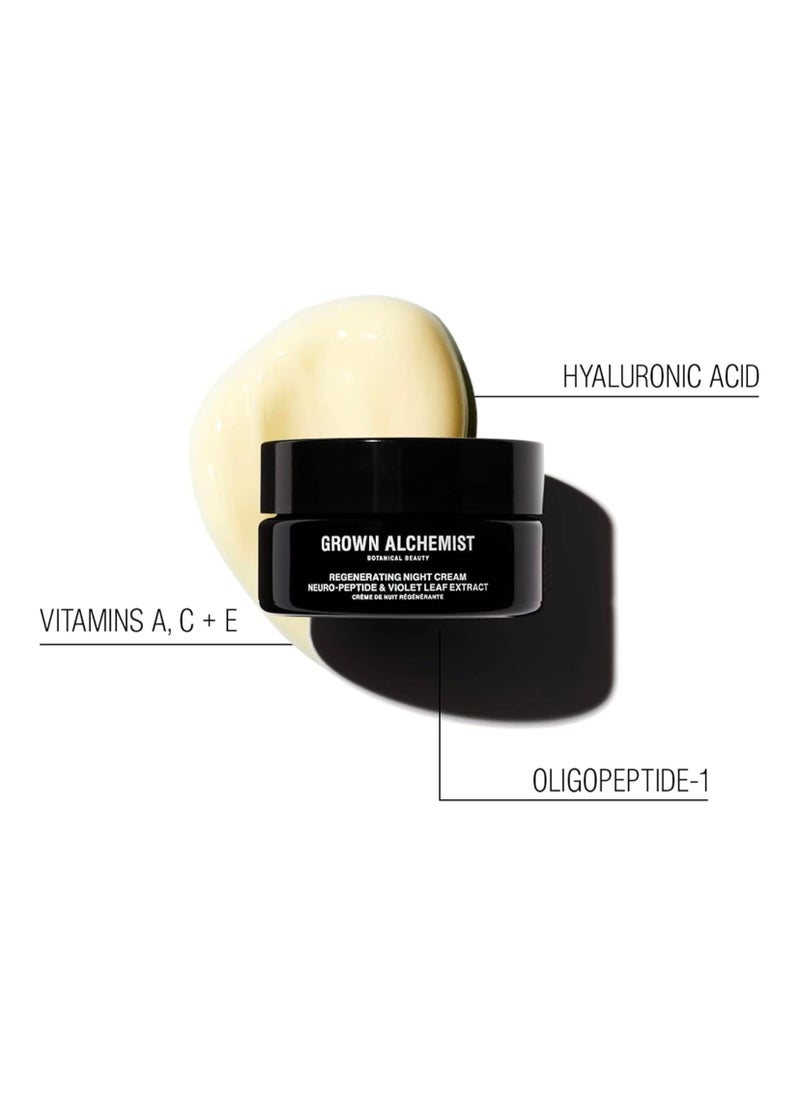 Regenerating Night Cream Neuro Peptide & Violet Leaf Extract 40ml