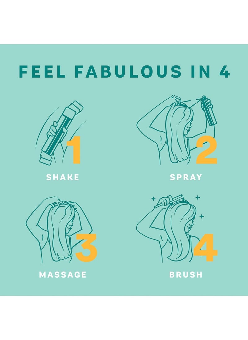 Instant Hair Refresh Dry Shampoo Clean & Classic Original Fragrance, Absorb Oil Between Washes, Waterless Shampoo - 200 ml