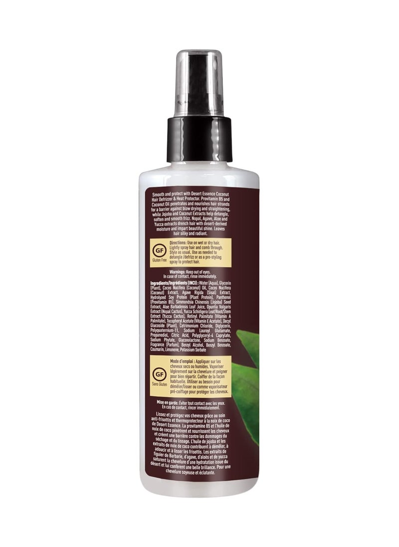 Coconut Hair Defrizzer & Heat Protector 8.5 fl oz