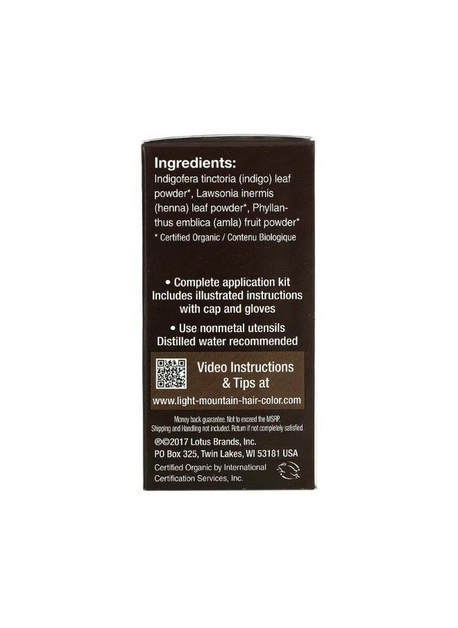Natural Hair Color and Conditioner Dark Brown 4 oz 113 g