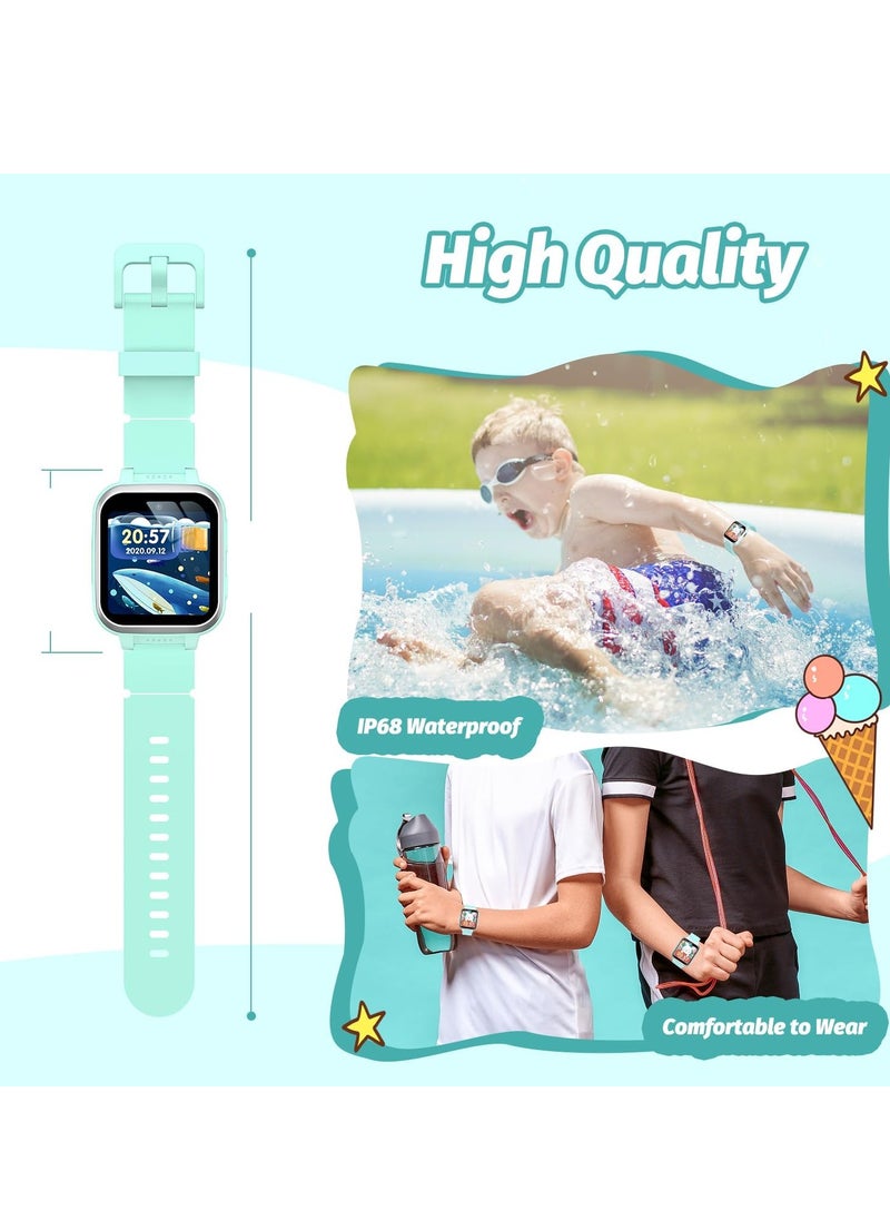 Kids Smart Watch Girls, Gifts For 3-10 Year Old Girls Dual Camera Touchscreen Smart Watch For Kids With Music Player, Educational Toys Toddles Birthday Gift For Girls Ages 6 7 8