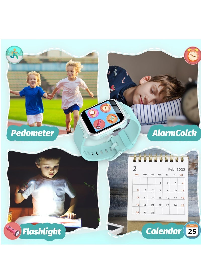 Kids Smart Watch Girls, Gifts For 3-10 Year Old Girls Dual Camera Touchscreen Smart Watch For Kids With Music Player, Educational Toys Toddles Birthday Gift For Girls Ages 6 7 8