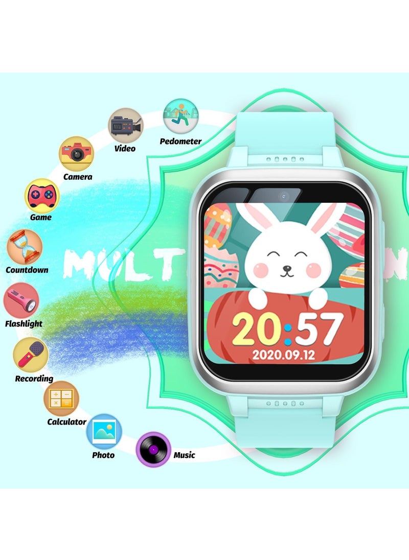 Kids Smart Watch Girls, Gifts For 3-10 Year Old Girls Dual Camera Touchscreen Smart Watch For Kids With Music Player, Educational Toys Toddles Birthday Gift For Girls Ages 6 7 8