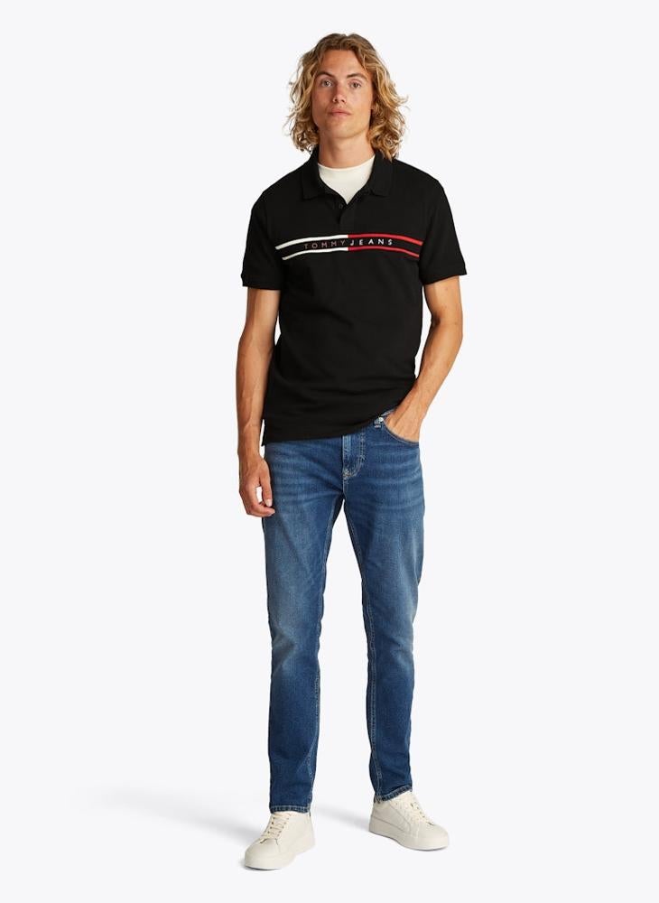 Slim Flag Short Sleeve Polo
