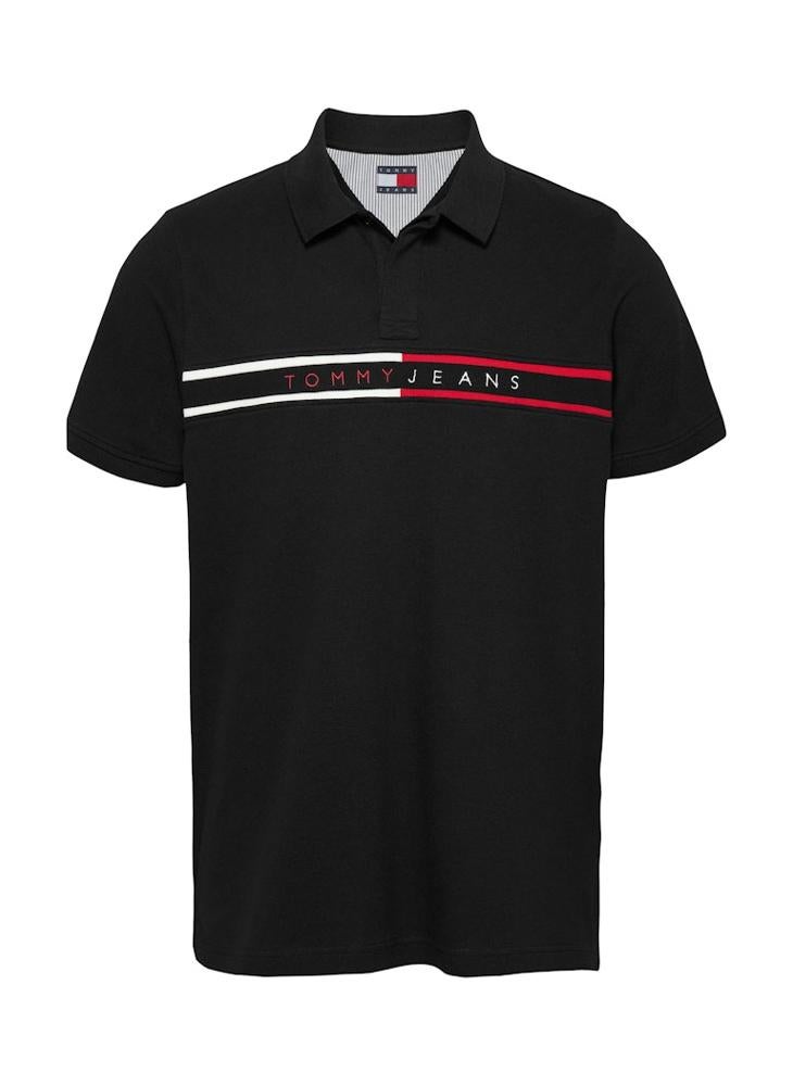 Slim Flag Short Sleeve Polo