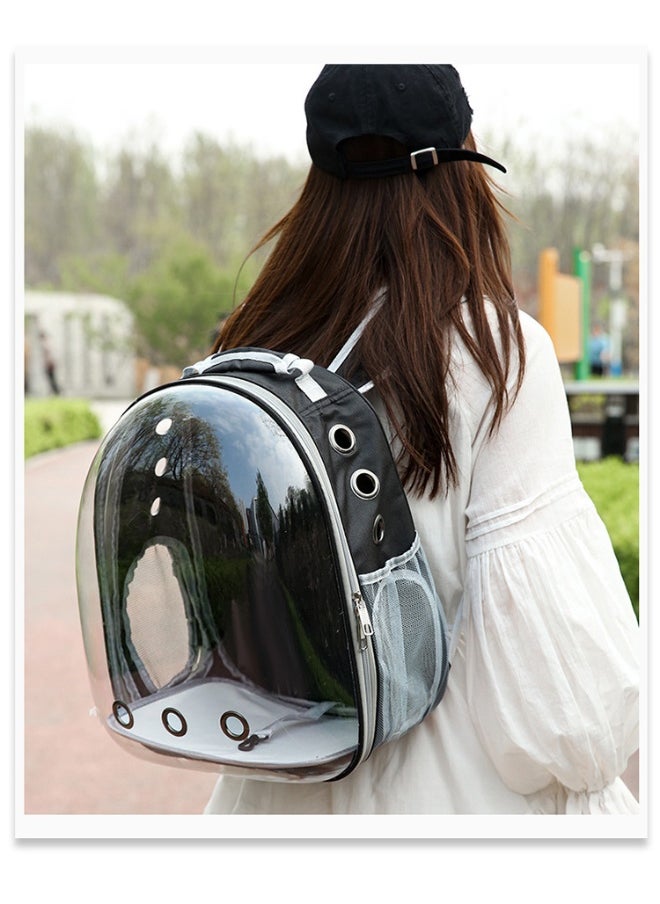 Cat Backpack - Portable Transparent Space Capsule Design