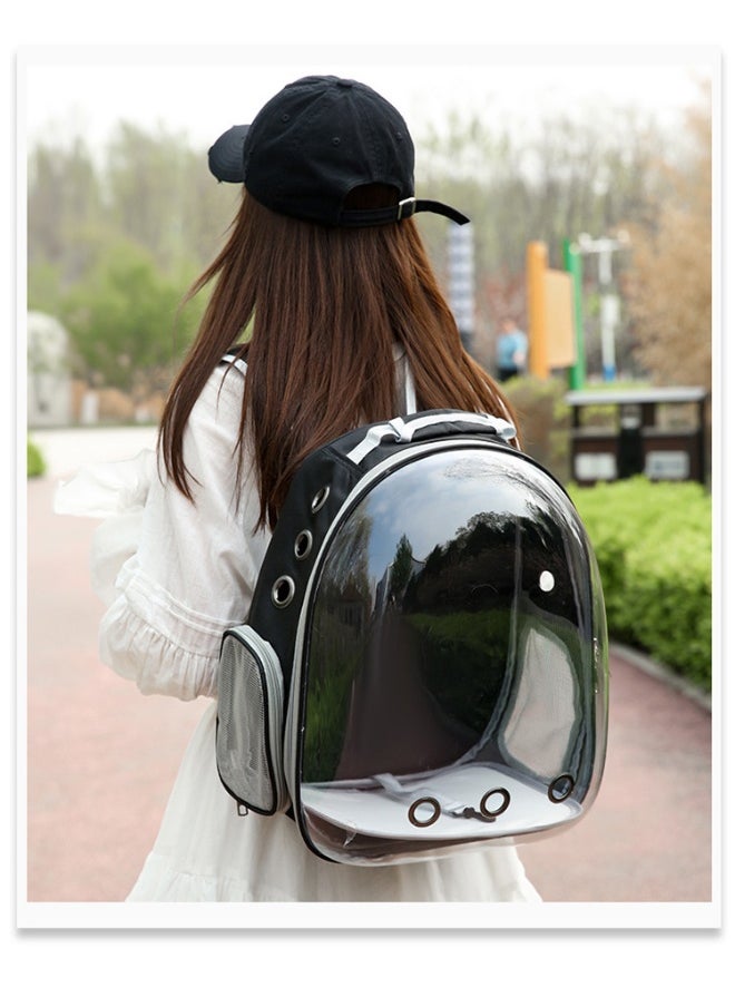 Cat Backpack - Portable Transparent Space Capsule Design