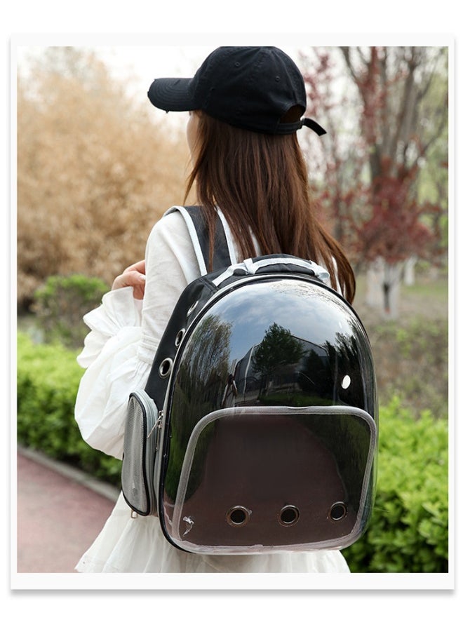 Cat Backpack - Portable Transparent Space Capsule Design