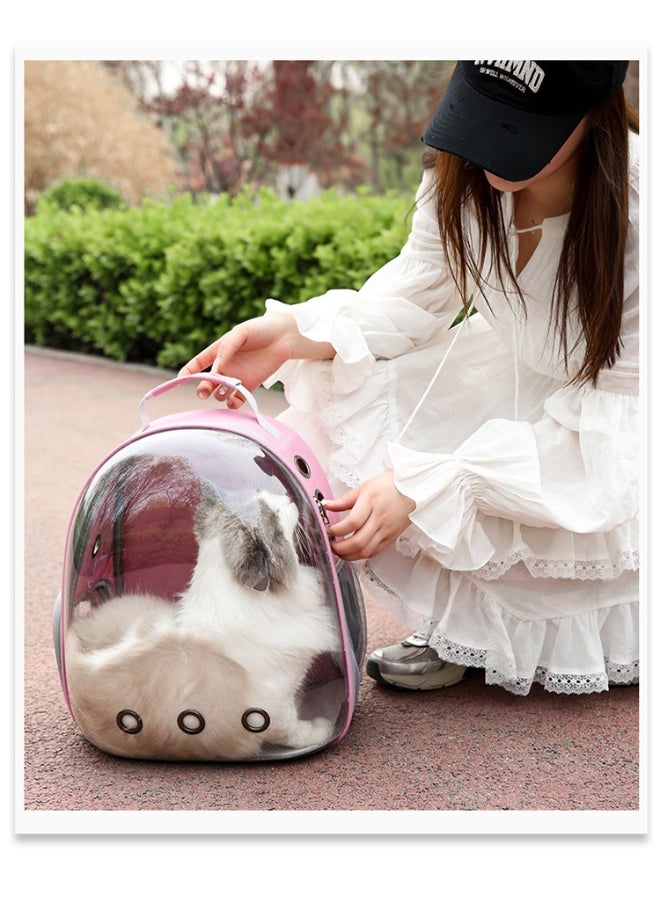 Pet Backpack for Cats - Portable Transparent Space Capsule Design
