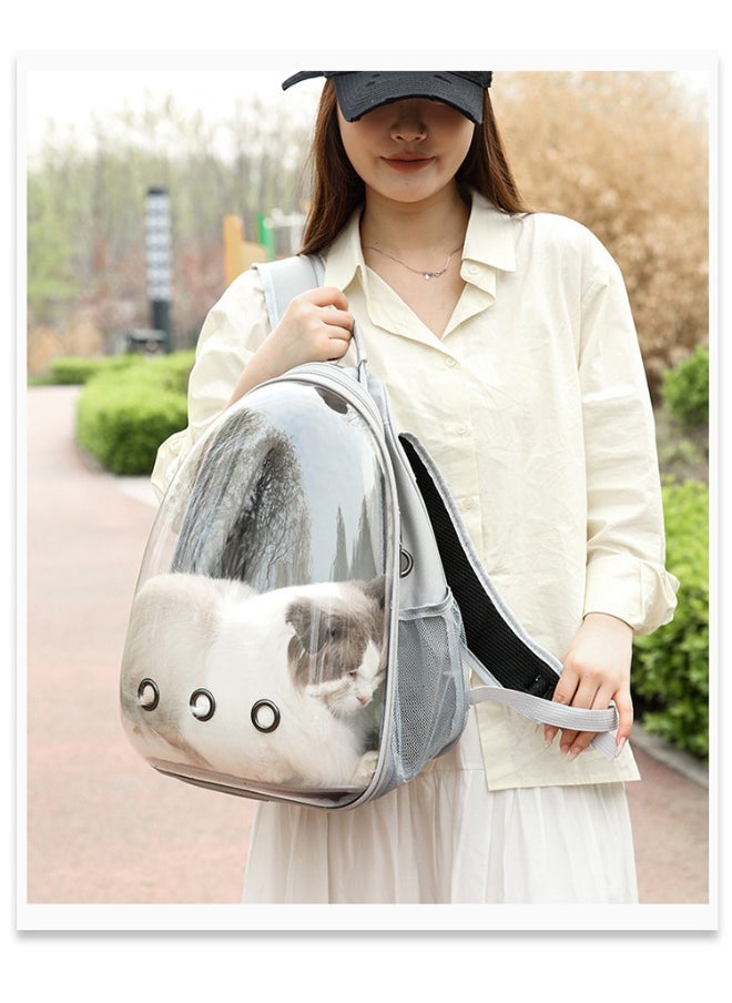 Pet Backpack for Cats - Portable Transparent Space Capsule Design