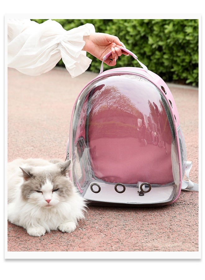Cat Backpack - Portable Transparent Space Capsule Design