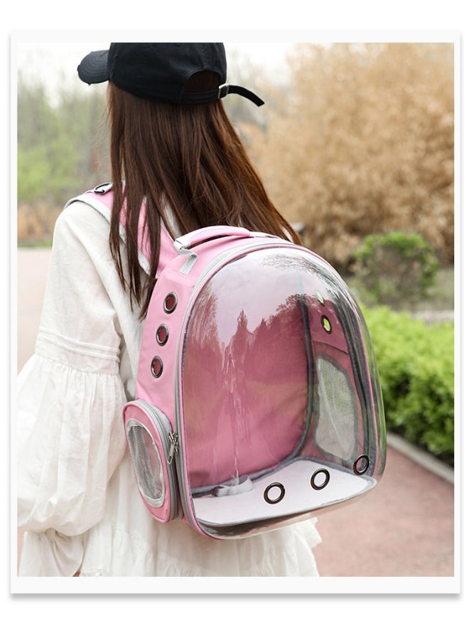 Cat Backpack - Portable Transparent Space Capsule Design